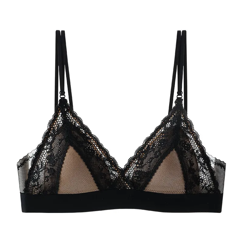 Soutien-gorge triangle en dent - Beauty & Makeup Katia Di Paola avis et prix