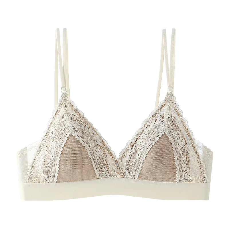 Soutien-gorge triangle en dent - Beauty & Makeup Katia Di Paola avis et prix